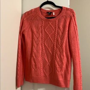2/$25 H&M Coral Knit Sweater